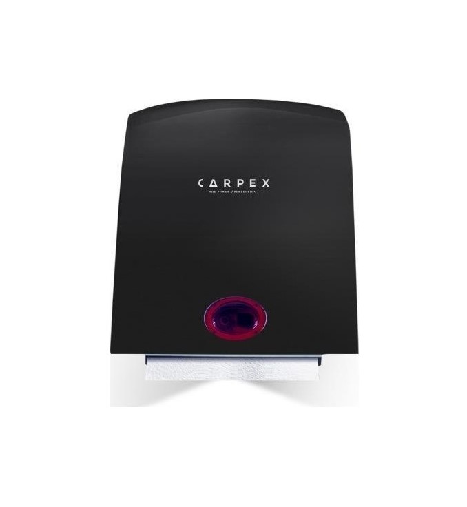 Carpex Sensörlü Rulo Kağıt Havlu Makinesi Siyah
