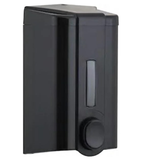 Vialli Sıvı Sabun Dispenseri 500 ml (Siyah )